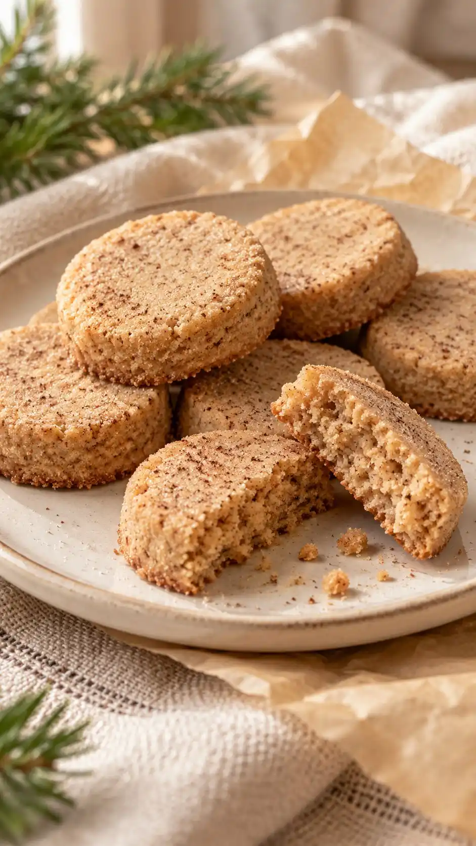 Gluten-Free Sorghum Spice Shortbread