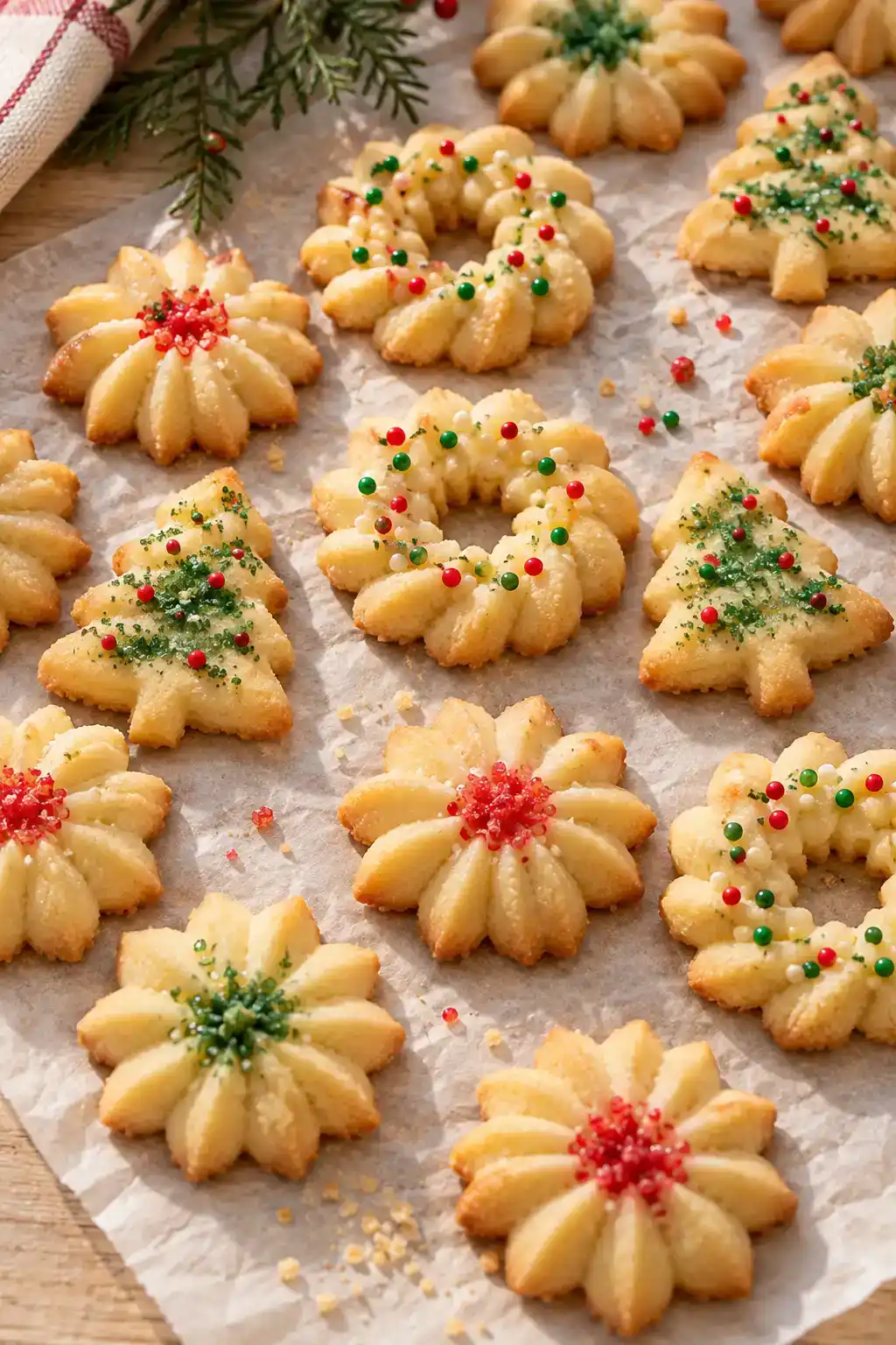 No-Spread Spritz Cookies