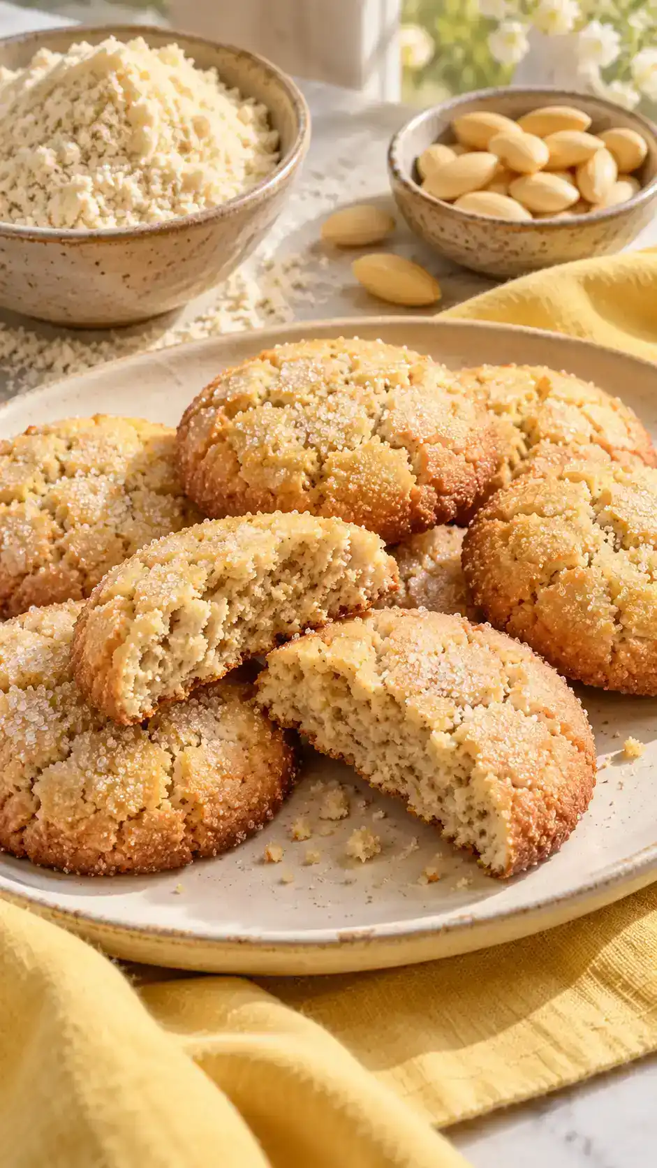 Almond Flour Sugar Cookies