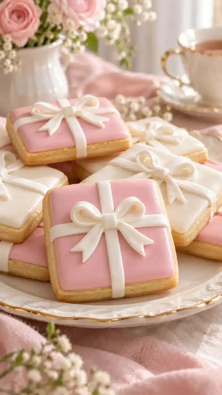 Gift Box Sugar Cookies