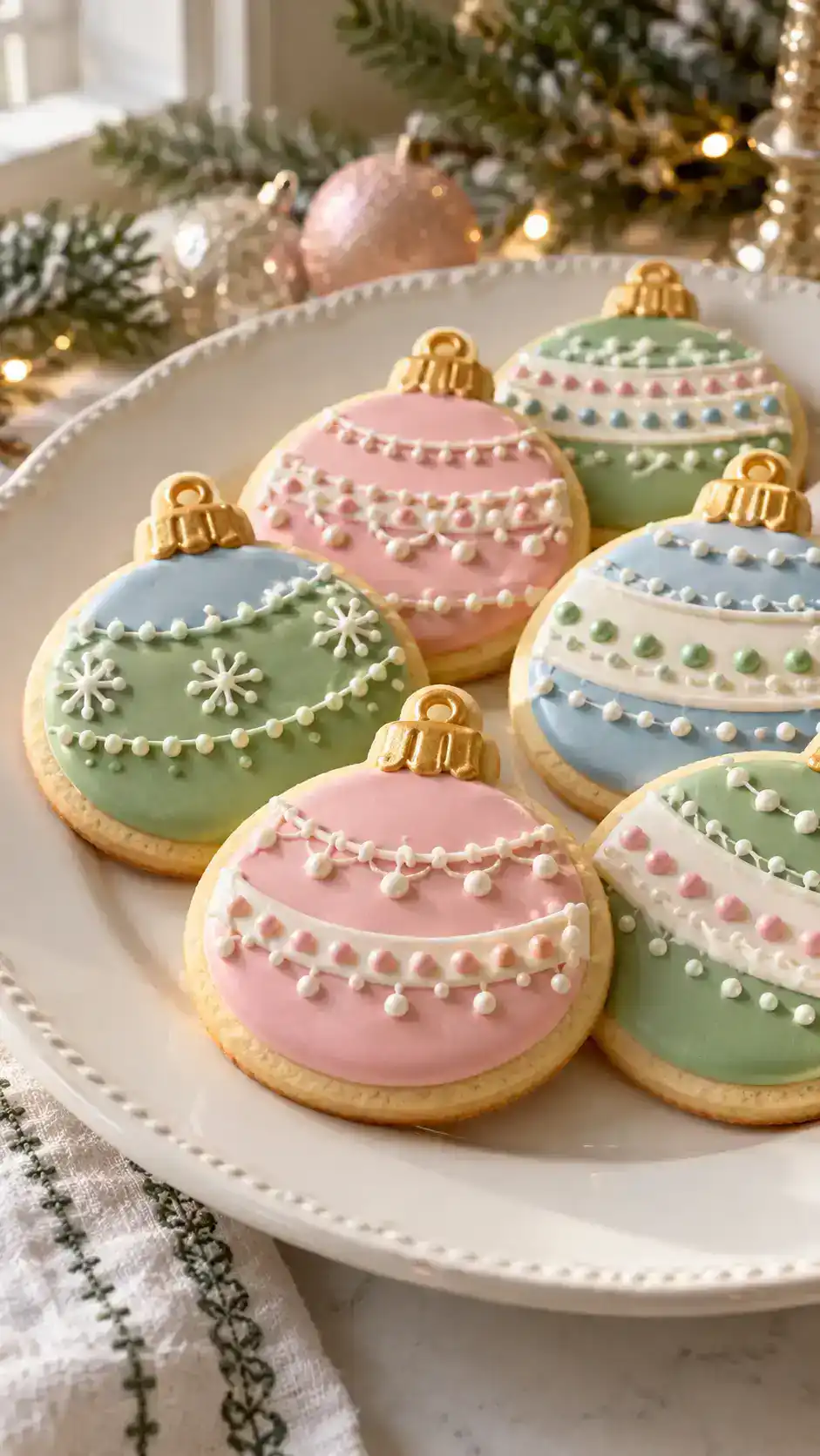 Ornament Sugar Cookies