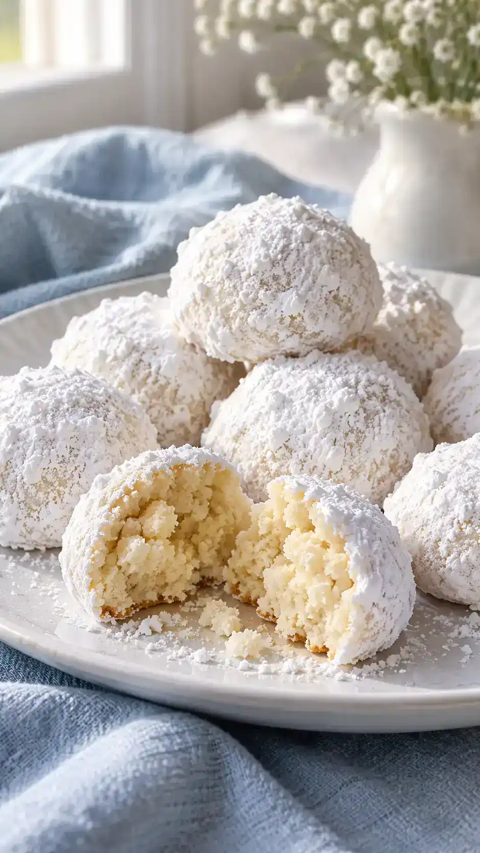 Sugar Cookie Snowballs