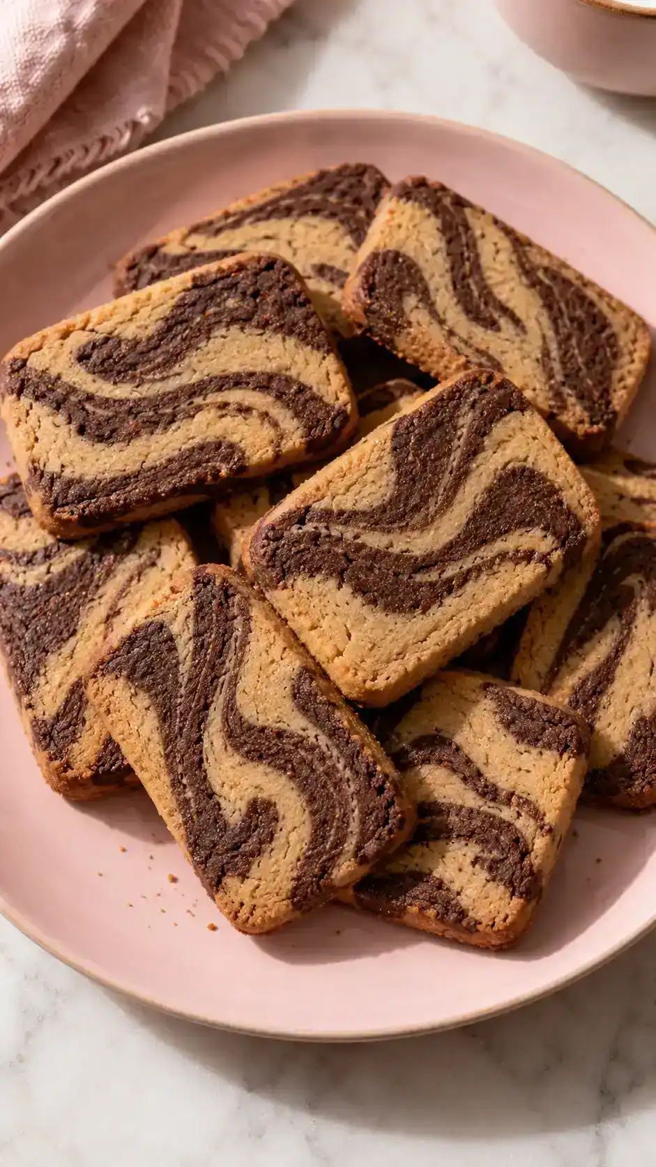 Gingerbread Swirl Cookies