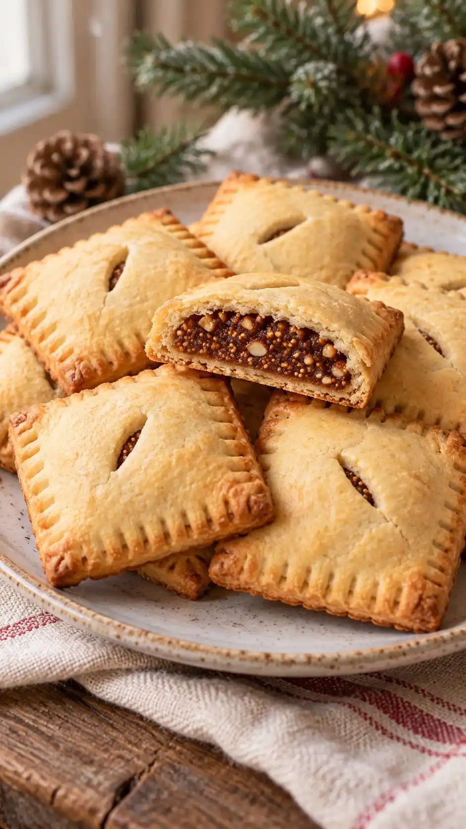 Fig Almond Filled Cookies | Italian Christmas Cookies