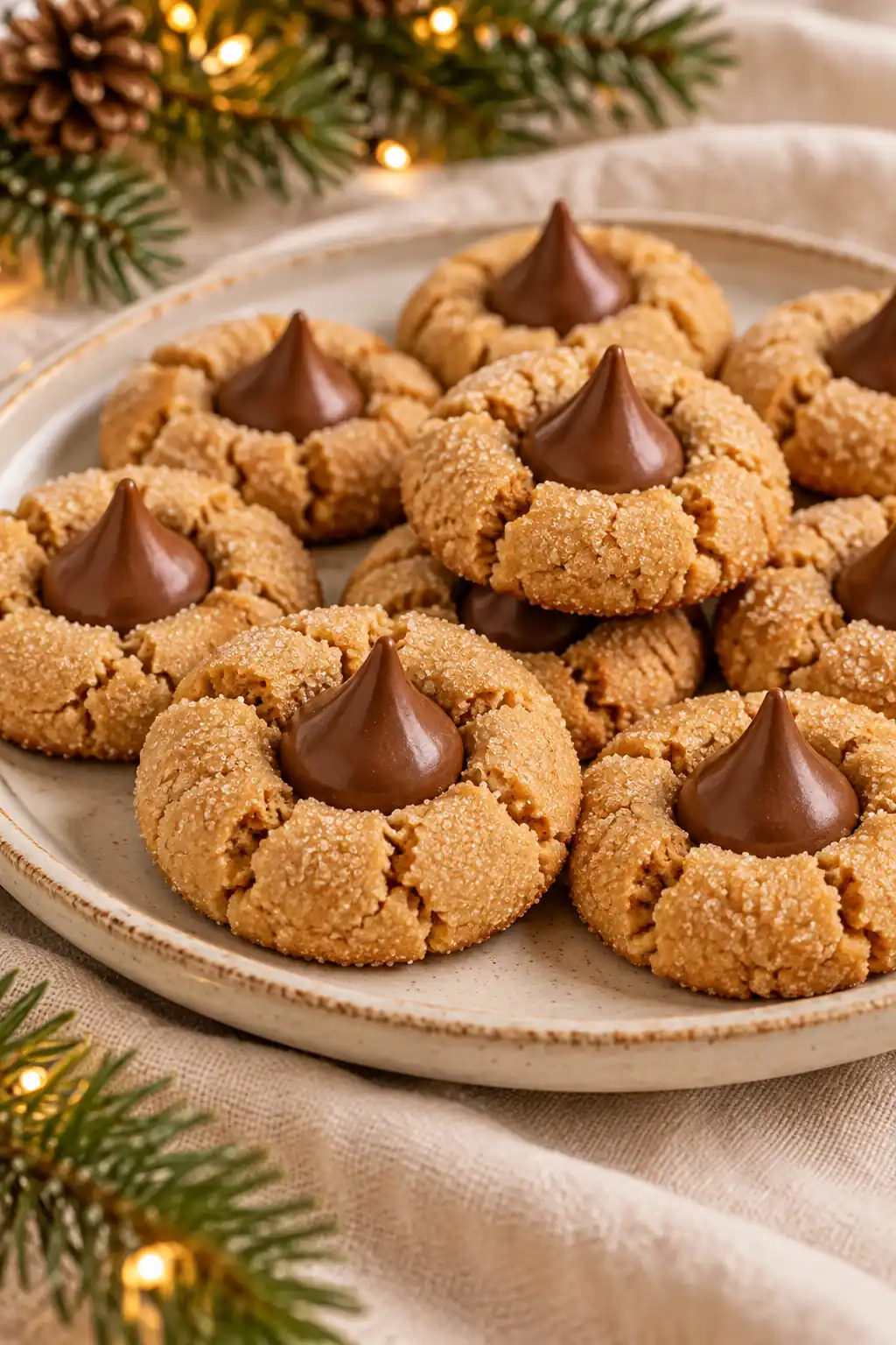 Christmas Peanut Butter Cookies