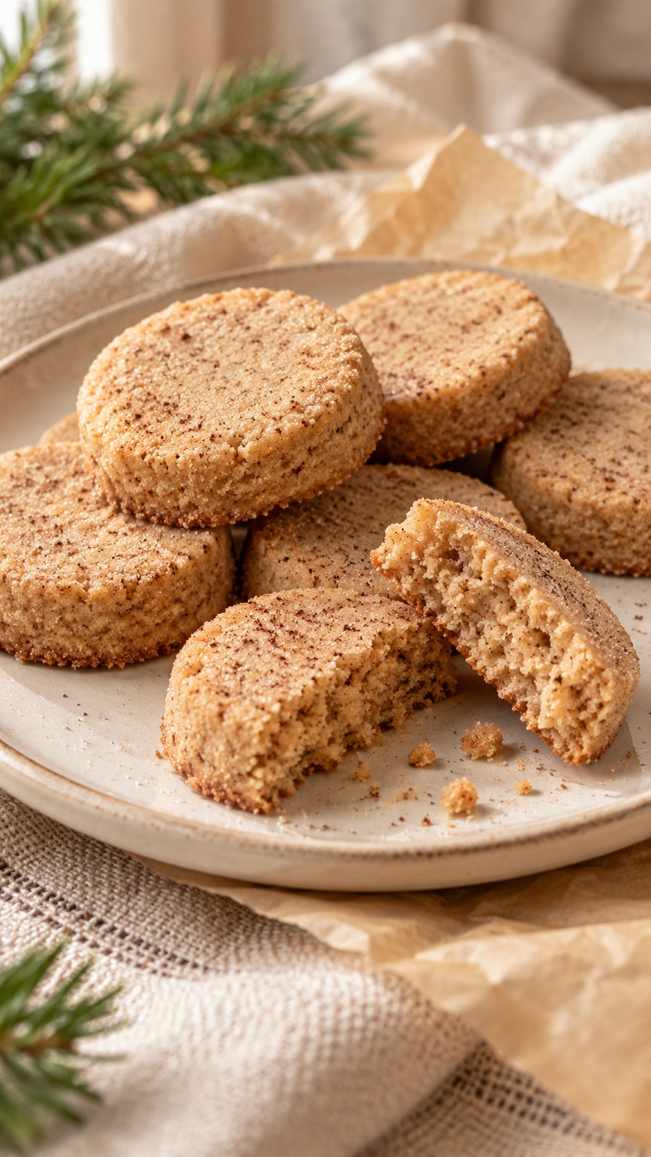 Gluten-Free Sorghum Spice Shortbread